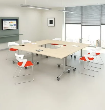 Стол складной Connect 120х70х72.5см Орех_9