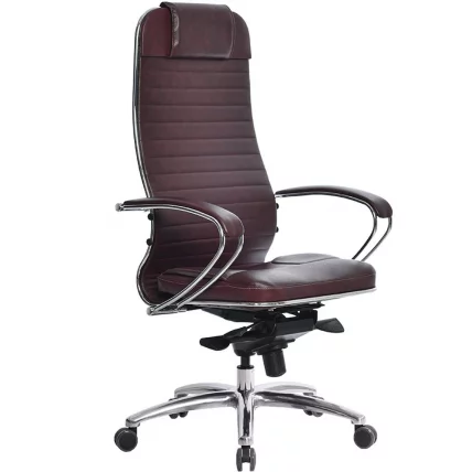 Кресло руководителя Samurai KL-1.04 Темно-бордовый_0