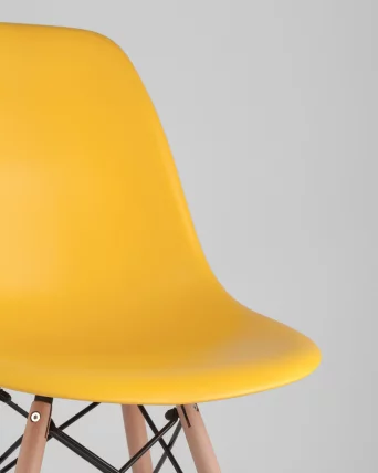 Стул Еамес ДСВ 4 шт. Желтый / Eames DSW_7