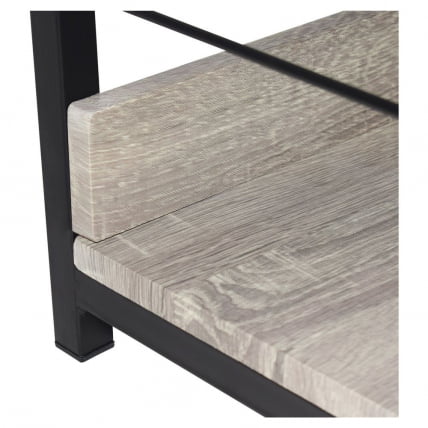 Стеллаж на металлокаркасе BRABIX LOFT SH-002 Дуб антик_8