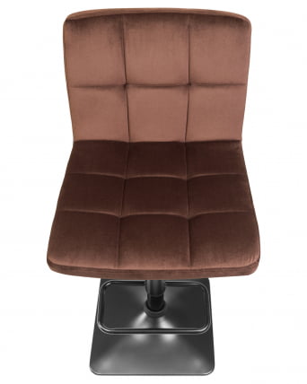Стул барный DOBRIN DOMINIC Шоколадный велюр MJ9-111_6