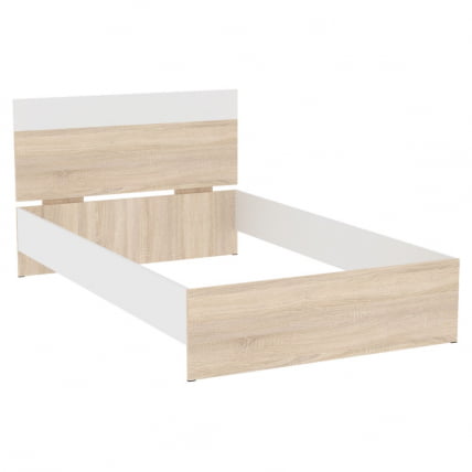 Кровать Алиса(L18)1247х903х2063(ДСС-Белый)_0