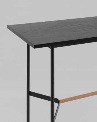 Стол барный Knobb 120*60 Черный_4