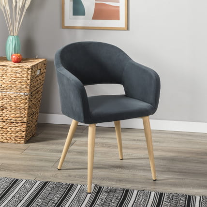 Кресло Oscar Diag grey/нат.дуб_0