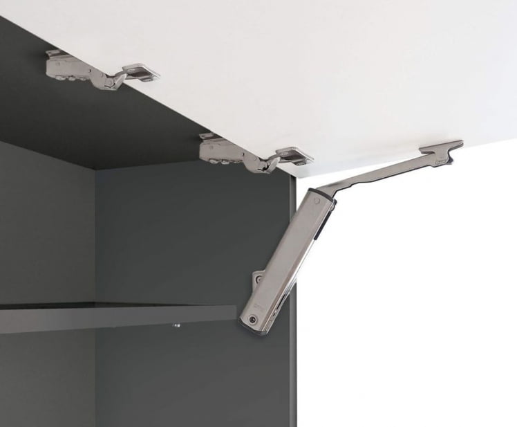 Шкаф над вытяжкой с откидной системой Грейс 105.14 Оникс Кубанит_1