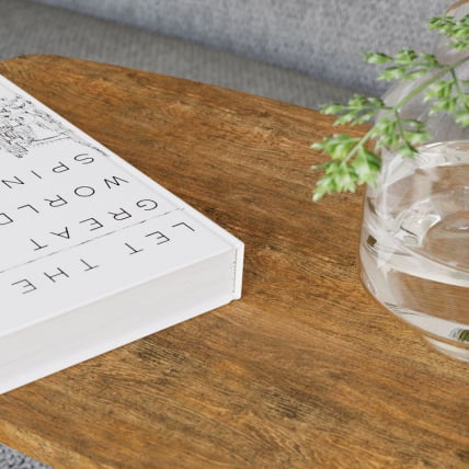 Стол придиванный Дей Дуб американский / Черный_1