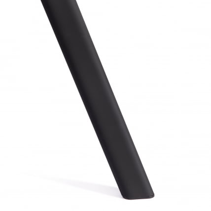 Комплект (стол, 4 стула) QUADRON (mod. PT14) Стол: МДФ/металл, стул: металл/велюр, 100х100х73 см, 69х56х71 см, Blue (синий) HLR62/черный_7