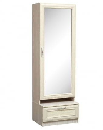 Шкаф-пенал Ивушка-7 с зеркалом_0