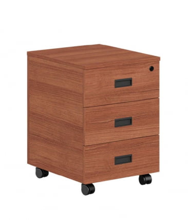 Тумба подкатная с 3 ящиками LVP19030303 Орех бренди_0