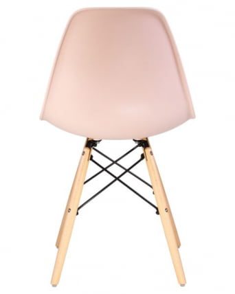 Стул обеденный DOBRIN DSW (ножки светлый бук, цвет светло-розовый (PK-02)) 4 шт_6