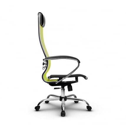 Кресло офисное МЕТТА B 1m 4/K131, Основание 17833 Комплект 2 Лайм Черное_1