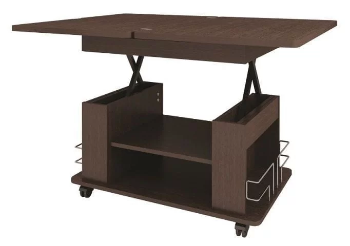 Журнальный стол-трансформер Агат 23 дуб венге_1