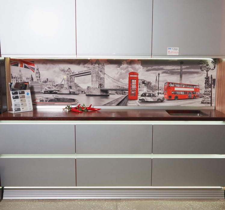 Глянцевый фартук (КОМПОЗИТ) KM 215_1