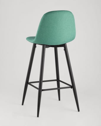 Стул барный Валенсия с подножкой Зеленый_4