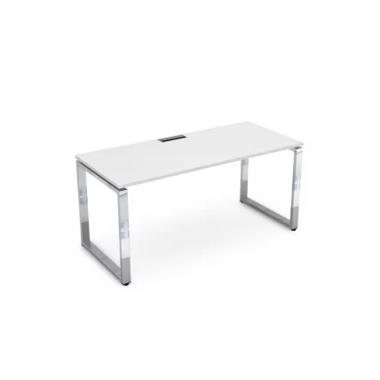 Стол рабочий, прямолинейный GLOSS LINE НСР-О.005.1 Белый Премиум_0