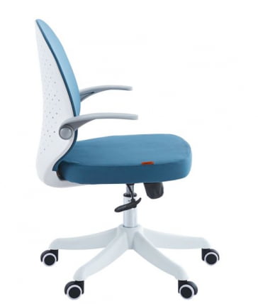 Детское компьютерное кресло CHAIRMAN CH107 ткань голубой (M)_2