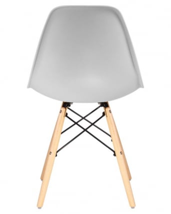 Стул обеденный DOBRIN DSW (ножки светлый бук, цвет светло-серый (GR-01)) 4 шт_5