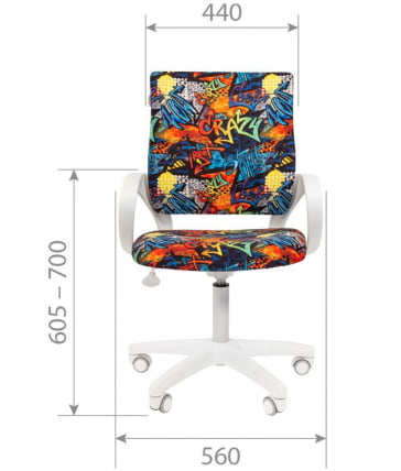 Детское кресло CHAIRMAN KIDS 103 LT Монстры_4