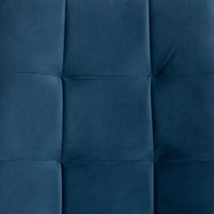 Стул CHILLY (mod. 7095) ткань/металл, 45x53х88 см, высота до сиденья 50 см, синий barkhat 29/черный_6