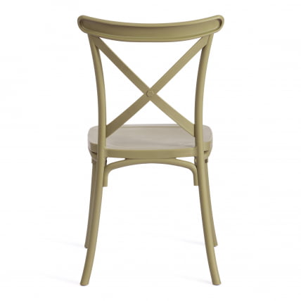 Стул CROSS (mod. PL24) пластик, 48 х 58 х 89 см, Green (зеленый) 33513_3