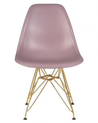 Стул обеденный ДОБРИН ДСР (ножки золотые, цвет сиреневый (П-04)) 4 шт / DOBRIN DSR (P-04))_6