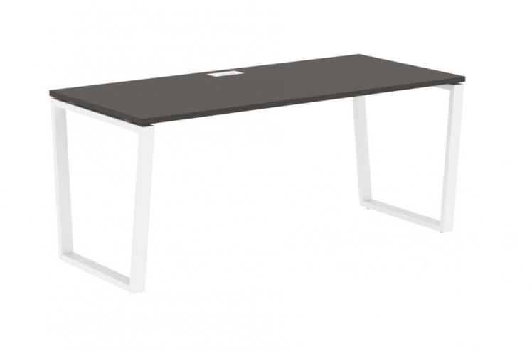 Стол письменный EDIS EVST 1780 Мокко Белый_0