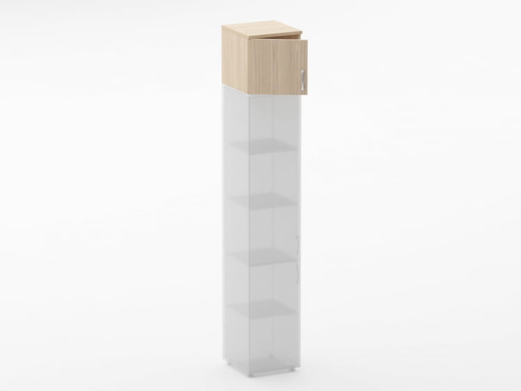 Антресоль узкая Glassy 6.04.13Л Венге_1