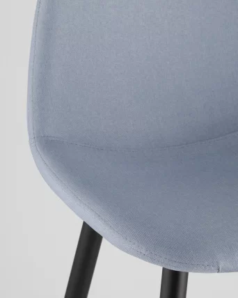 Стул барный Валенсия с подножкой Голубой_7