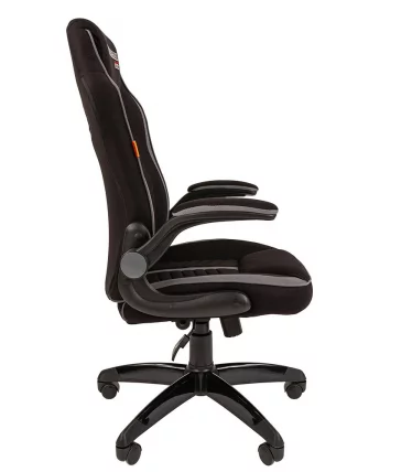 Кресло геймерское CHAIRMAN GAME 19 Серый-черный_2