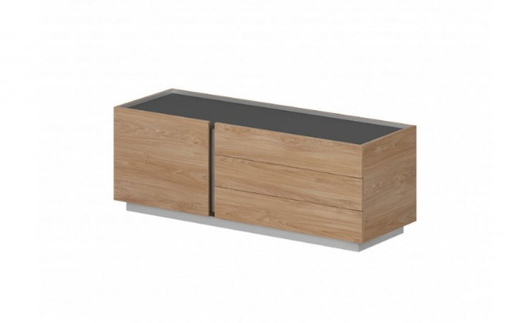 Тумба опорная приставная правая Oliver OL-060-20-12.GN.GN.GN.R Гикори натуральный_0