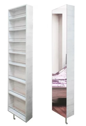 Поворотный шкаф Драйв Шелф (правый) Беленый дуб_0