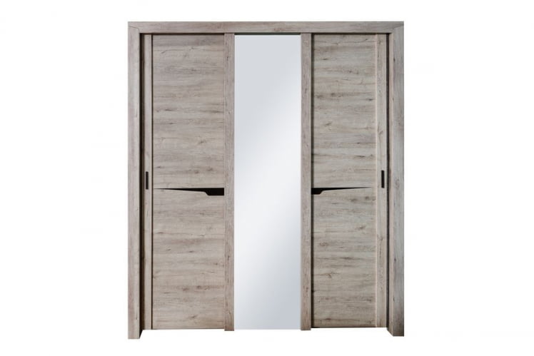 Шкаф с раздвижными дверями Соренто 16 Дуб бонифаций_2