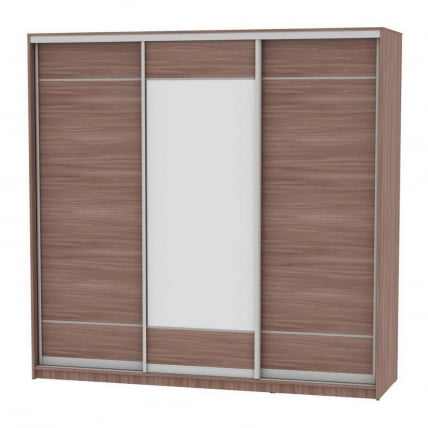 Шкаф-купе B-230х235х60-2(ЯШТ-D7D8D7)_0