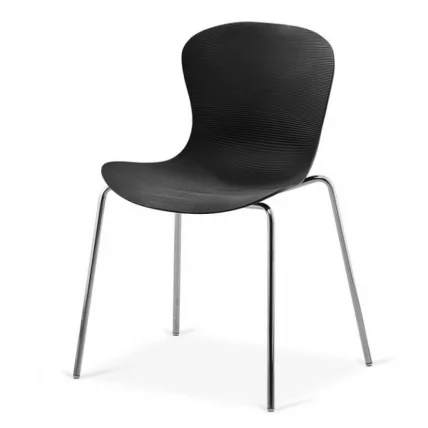 Стул пластиковый XRB-078-AB Black_0