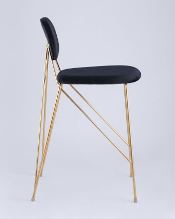 Стул полубарный Элис Синий_3