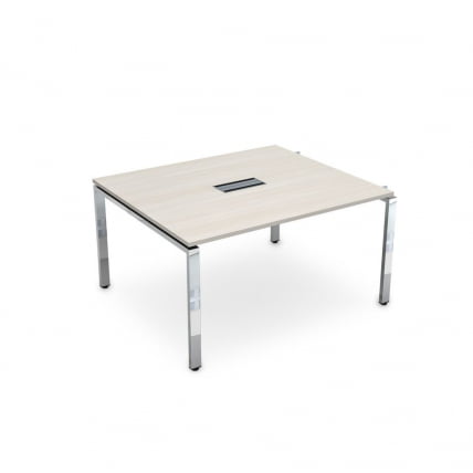 Стол системы БЭНЧ, переговорный, начальный GLOSS LINE НСПН-П.926 Ivory_0