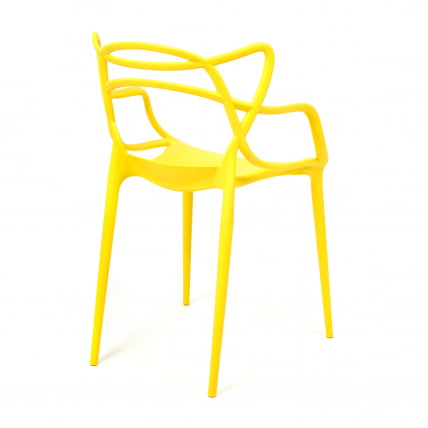 Стул Кат Чаир (мод. 028) пластик, 53 кс 59 кс 82,5 см, желтый (Йеллов Й-01) / Cat Chair (mod. x x (Yellow Y-01)_2