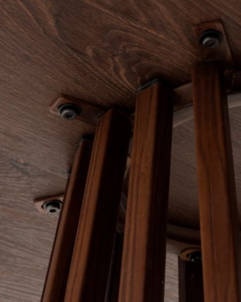 Стол обеденный Дэпхне 100*75 см орех / Daphne_6