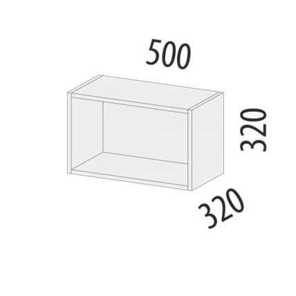 Шкаф кухонный открытый Бостон 104.35_3