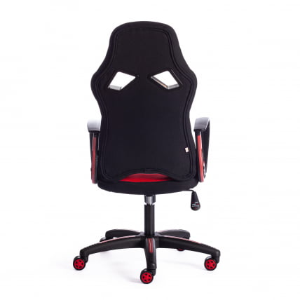 Кресло RUNNER ткань, черный/красный, 2603/ 08/ 12_3