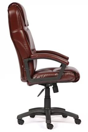 Кресло руководителя Bergamo (коричневая 2 TONE)_2