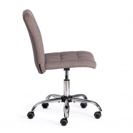 Кресло FIESTA ткань рогожка Nice, мокко (серо-бежевая)_1