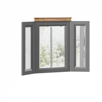 Зеркало распашное Амели ЛД 642.360.000 Оникс серый_0