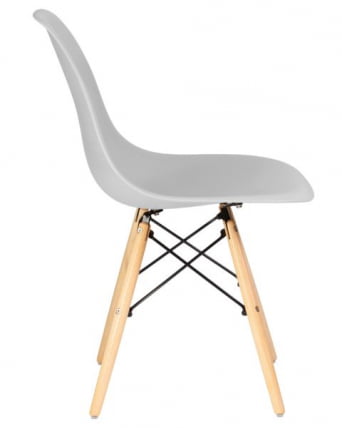 Стул обеденный DOBRIN DSW (ножки светлый бук, цвет светло-серый (GR-01)) 4 шт_3