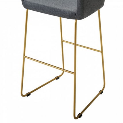 Кресло Бар Oscar Б темно-серый/Линк золото_3