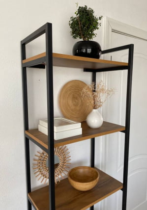 Стеллаж большой 540*340*1800мм Дуб Вотан_1