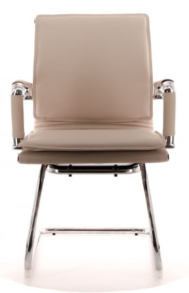 Кресло для посетителей Нерей CФ экокожа Бежевый / Nerey CF_3