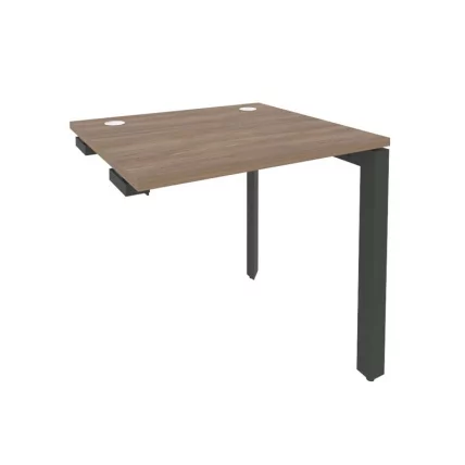 Стол-приставка на П-образном м/к к опорным элементам ONIX O.MP-SPR-0.7 Дуб Аризона/Антрацит_0