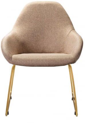 Стул Кент Браун/Линк Золото / Kent_1