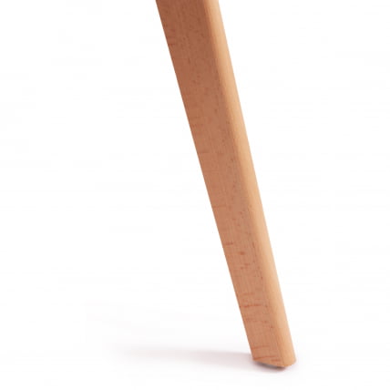 Стул TULIP SOFT (mod. 74) вельвет/дерево , 54 х 47 х 83 см , желтый (HLR 41)/натуральный_7